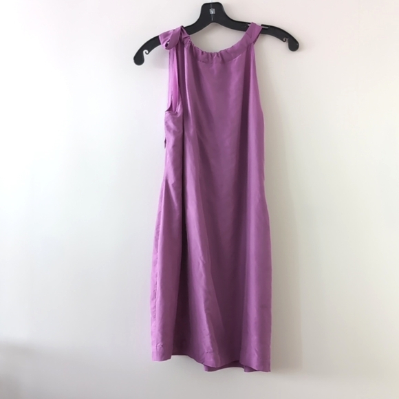 Banana republic 100% silk shift dress size 8P - Picture 2 of 7